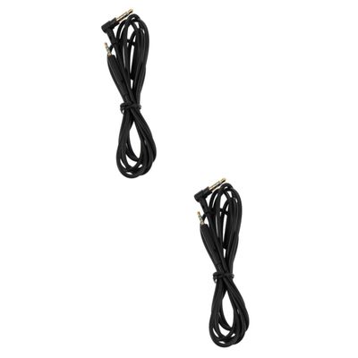 2pcs Audio Replacement Cable Compatible Headphones Audio Cord High Fidelity Sound Quality Fit for Apple and Devices