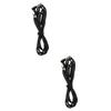 2pcs Audio Replacement Cable Compatible Headphones Audio Cord High Fidelity Sound Quality Fit for Apple and Devices view 1