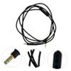 2pcs Audio Replacement Cable Compatible Headphones Audio Cord High Fidelity Sound Quality Fit for Apple and Devices view 4