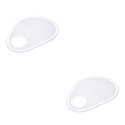 DirectNine Basics 2pcs Photography Light Diffuser Reflective Board Soft Lighting for Studio Outdoor Use Portable Photography Props