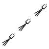 DirectNine Basics 3pcs Retractable Phone Tripod Compact Camera Stand Small Bracket for Smartphone Tripod Portable Stand view 1