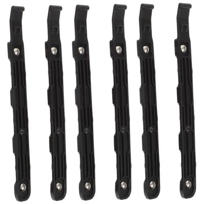 Gatuida 3pairs Hard Drive Mounting Rail Bracket - Pads for Computer Cases Replacement Rail for Internal Drive Bay Desktop Storage Rack Accessory