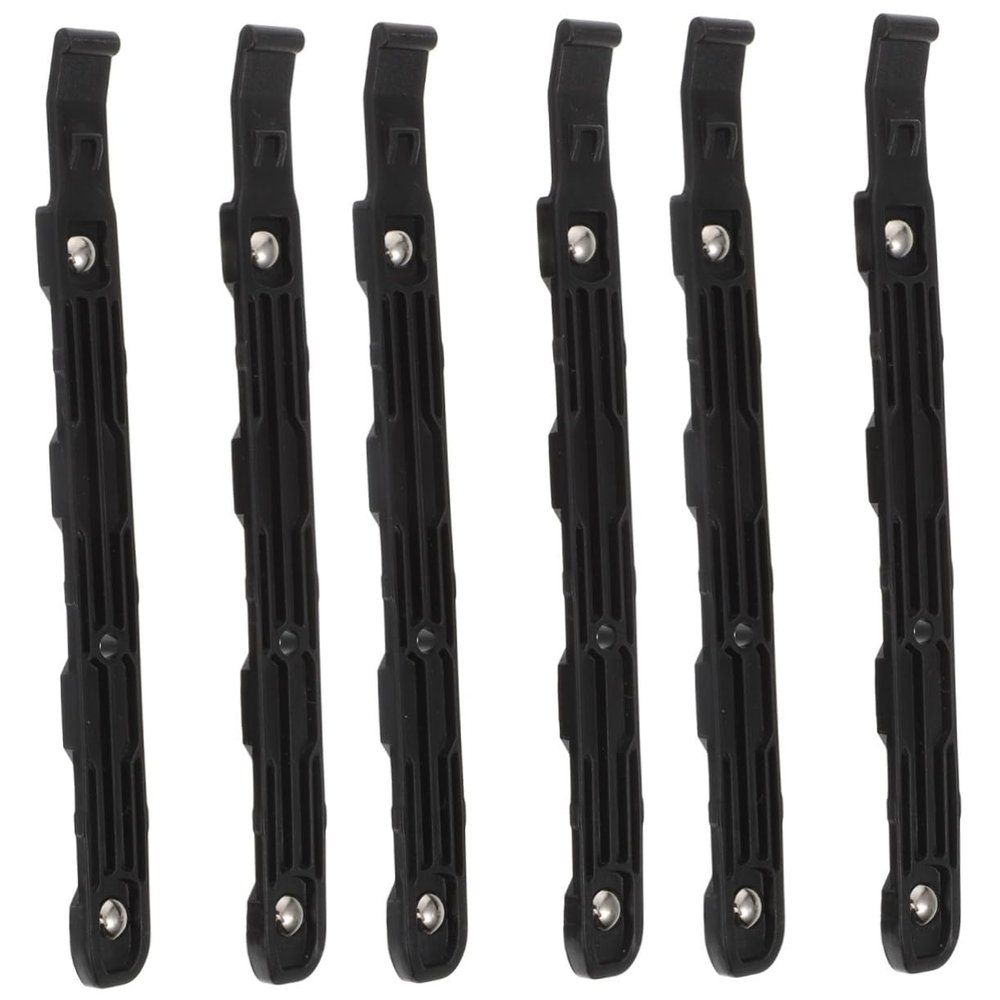 Gatuida 3pairs Hard Drive Mounting Rail Bracket - Pads for Computer Cases Replacement Rail for Internal Drive Bay Desktop Storage Rack Accessory