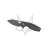 Fox Yaru 527LI-CF Liner Lock Carbon Fiber Stonewash PVD M398 Stainless Steel Pocket Knife view 1