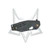 Fox Yaru 527LI-CF Liner Lock Carbon Fiber Stonewash PVD M398 Stainless Steel Pocket Knife view 3