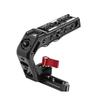 FEICHAO Camera Top Handle Grip 1/4 3/8 Thread Cold Shoe Mount for DSLR Camera Stabilizer Rig Expansion Accessories (Type B) view 3
