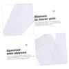 BESPORTBLE 4pairs Comfortable Uv Arm Sleeves for Sports Gardening and Outdoor Activities Breathable Moisture-Wicking Compression Design for Men Women and Boys and Girls view 4