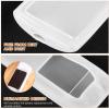 3 Pcs Remote Control Case Clear Controller Protector Clear Sleeve Remote Controller Dust Covers Tv Television Sleeve Dust Jacket Detachable view 2