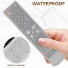 3 Pcs Remote Control Case Clear Controller Protector Clear Sleeve Remote Controller Dust Covers Tv Television Sleeve Dust Jacket Detachable view 4
