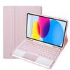 Aidashine Keyboard Case for Samsung Galaxy Tab A9+ 11 Inch 2023 (SM-X210/X216/X218), Detachable Bluetooth Keyboard with Touchpad, Soft Back Cover,Pink view 1