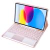 Aidashine Keyboard Case for Samsung Galaxy Tab A9+ 11 Inch 2023 (SM-X210/X216/X218), Detachable Bluetooth Keyboard with Touchpad, Soft Back Cover,Pink view 3