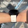 OUTVI 26 watch band compatible with garmin fenix 5x 6x Pro 7x 3 hr quick fit 26mm bands replacement for Epix Pro Gen 2 51mm Enduro 2 Descent Mk1 Mk2 Mk2i Mk3i tactix soft silicone men women White view 4