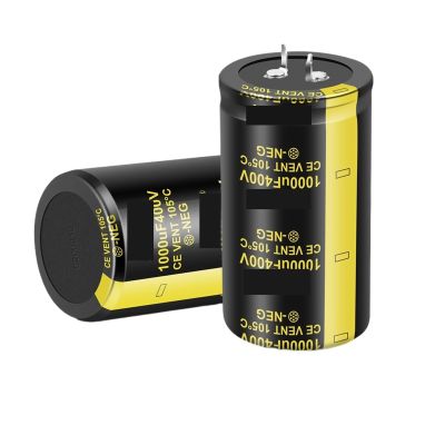 ALKOY 2 Pieces 200V Audio Capacitor Amplifier electrolytic Capacitor 2000 Hours 105 Suitable for Filter/air Conditioner/HiFi/Power Capacitor (Size : 200V680UF 25x35)