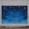 TTQYFNM 10x8ft Starry Night Sky Backdrop Shining Twinkle Stars Dark Blue Photography Background for Newborn Baby Shower Birthday Party Decors Cake Table Banner Kids Adults Portrait Photo Shoot Props view 3