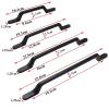 YEAHSO Alloy Black Handle Simple Long Handles Door Knobs for Cupboard Drawer Pulls Furniture Cabinet Hardware 1Pcs view 4