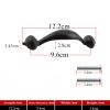 YEAHSO Cabinet Handles Suitcases Black Solid Aluminum Alloy Door Knobs and Kitchen Cupboard Pulls Drawer Furniture Hardware 1Pcs view 2