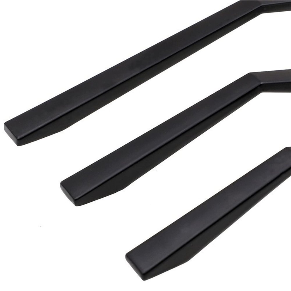 YEAHSO Black Cabinet Handle Square Furniture Hardware Stainless Steel Kitchen Door Knobs Cupboard Wardrobe Drawer Pulls 1Pcs