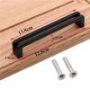 YEAHSO Zinc Alloy Black Cabinet Handles Kitchen Door Pulls Drawer Knobs Furniture Handle 1Pcs view 2