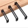 YEAHSO Zinc Alloy Black Cabinet Handles Kitchen Door Pulls Drawer Knobs Furniture Handle 1Pcs view 3