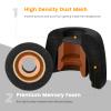 3 Pairs Memory Foam Ear Tips with Dust Mesh for Sony WF-1000XM5 / WF-1000XM4 / XM3, Super Comfort & Anti-Slip Replacement Ear Tip | No Rubber Pain | with Storage Box, Black | Small view 2