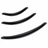 YEAHSO Black Solid Space Aluminum Handle Wardrobe Door Small Drawer Cabinet Furniture 1Pcs (Color : 2002-15) view 1