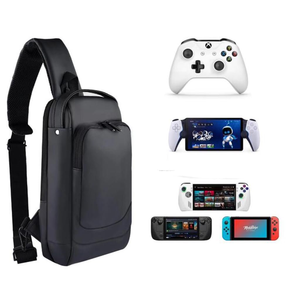 Coyktonty Carrying Case for Playstation Portal , Shoulder Crossbody Bag for PS Portal Game Console & Accessories