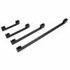 YEAHSO Aluminum Alloy Black Cabinet Handles Kitchen Cupboard Door Pulls Drawer Knobs Fashion Furniture Hardware 1Pcs (Color : Black) view 1