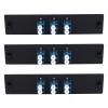 fyboptwu 6-Port LC Duplex SM Fiber Patch Panel with 3 UPC Adapters, 3pcs view 1