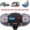 12-48V Circuit Breaker 50-300A Circuit Breaker Stereo Audio Car Fuse Holder AGU Style Stereo Amplifier Refit 4GA Cable Car Fuse (Color : 300A) view 2