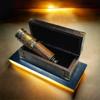 MM 19 Inch Antique Nautical Style Brass Telescope with Black Wooden Box Marine Telescope Nautical Spyglass Gift for Christmas Halloween view 1