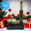 MM 19 Inch Antique Nautical Style Brass Telescope with Black Wooden Box Marine Telescope Nautical Spyglass Gift for Christmas Halloween view 3