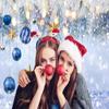 15x10ft Christmas Backdrop Winter Snow Blue Balls Photography Background Merry Xmas Family New Year Eve Party Banner Decorations Supplies Photo Booth Props view 3