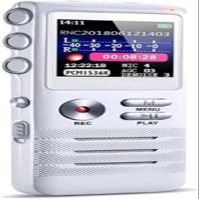 ARTSZY 16GB Colorful Screen Voice Activated Recorder Recording Digital Voice Record MP3 Music Player Dictaphone