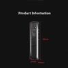 ARTSZY Digital Voice Activated Recorder 1536kbps Long Recording Rechargeable Password Protection Audio Recording view 2