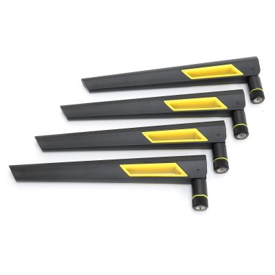 Acogedor 4Pcs 10dB Router Antenna for RT AX88U AX6000 Dual Band, SMA Network Card with Stable Structure, Excellent Performance