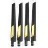 Acogedor 4Pcs 10dB Router Antenna for RT AX88U AX6000 Dual Band, SMA Network Card with Stable Structure, Excellent Performance view 4