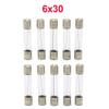10pcs/lot One Sell 6 * 30mm Fast Blow Glass Tube Fuses 6x30 mm 250V 0.5 1 2 3 4 5 6 8 10 15 20 25 30 A AMP Fuse (Color : 5A) view 2