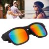 Stereo Noise Cancelling Smart Glasses Sunglasses with Headphone for Cycling Running Driving Fishing (Colorful) view 2