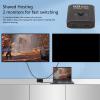 8K HDSwitcher, Bi Directional Splitter, 48Gbps Transfer Rate, Aluminum Alloy, Plug and Play view 4