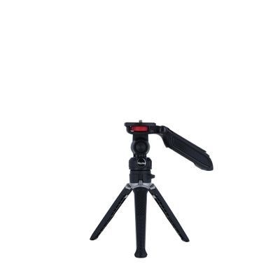 Rollei Creator Grip Mini Tripod: Flexible 3-in-1 Tripod for First-Class Shooting with 360 Rotating Head, Compact Camera Mount & Smartphone Holder