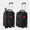 ZGYDNM Trolley case Camera Bag Waterproof Professional DSLR Camera Carry-on case Video Photos Digital Camera Trolley case Pulley (Color : Large) view 4