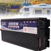 3000W/4000W/5000W Pure sine Wave Inverter 12V 24V 48V 60V 72V DC to 110V 120V AC Converter,Car Power Inverter for Household, RV, Truck, Power Inverter sockets 2 Cooling Fans (Color : 4000W, Size : 1 view 1