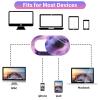 Amabro 8PCS Webcam Cover Slide, Starry Sky Laptop Camera Cover Slide Phone Camera Cover Ultra Thin Computer Camera Cover Slide Blocker Slider Privacy Security Protector for PC Pad Video Front Lens view 4