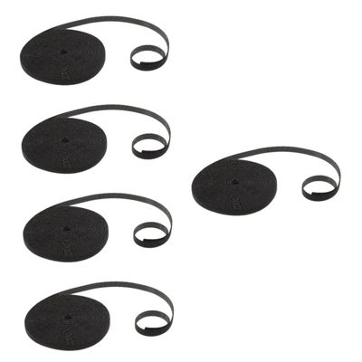 DirectNine Basics 5rolls Tape Heavy Duty Cable Tie Wrap Fixing Strap Cable Organizer Tie