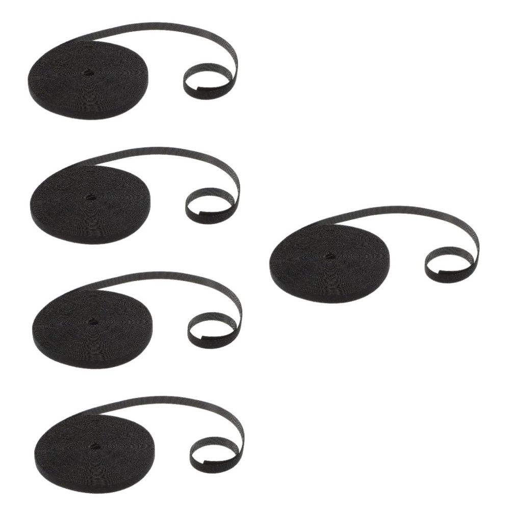 DirectNine Basics 5rolls Tape Heavy Duty Cable Tie Wrap Fixing Strap Cable Organizer Tie