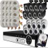 Sikker Standalone 16 Channel CCTV DVR Recorder with 4TB Hard Drive pre-isntalled + BNC Analog 1080P 2MP Indoor Outdoor Camera Home HDMI Video Surveillance Security System Package view 1