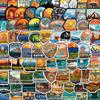 156 Pcs National Parks Sticker Pack, Outdoor Nature Camping Hiking Inspired Waterproof Vinyl Decals for Water Bottles Laptop Car, Travel Adventure Partks Sticker view 1