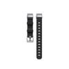 22mm Nylon Quick Release Strap Wristband fit For Garmin Fenix5/5Plus/6/6Pro/7/Instinct Easy Fit Watch Band Replaceable Bracelet (Color : Black silver buckle, Size : Fenix5 5Plus 6 6Pro) view 1