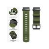 22mm Nylon Quick Release Strap Wristband fit For Garmin Fenix5/5Plus/6/6Pro/7/Instinct Easy Fit Watch Band Replaceable Bracelet (Color : Black silver buckle, Size : Fenix5 5Plus 6 6Pro) view 4