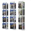 YINZINR 3 Pcs Wall Mount Display Rack. 34 inch CD DVD Rack Album Display Shelves Video Game Organizer Wall Bookcase view 1